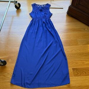 Charlie Jade Royal Blue Maxi Dress
